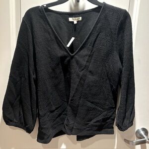 Madewell black shirt - M
